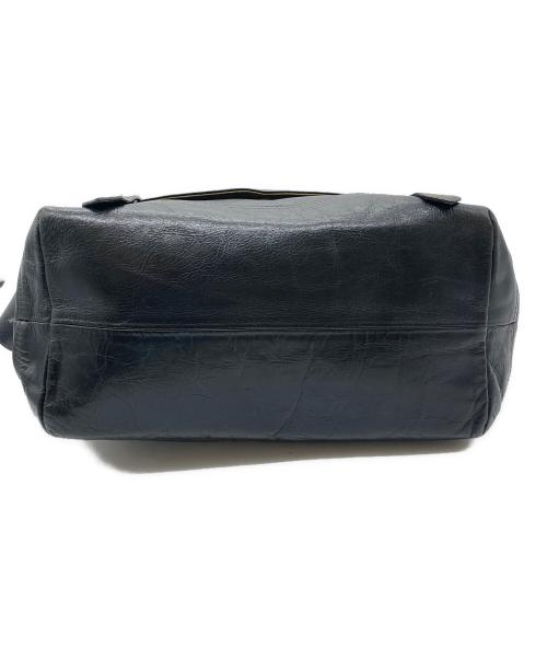 PAUL SMITH（ポールスミス）Paul Smith (ポールスミス) レザーメッセンジャーバッグ ブラックの古着・服飾アイテム