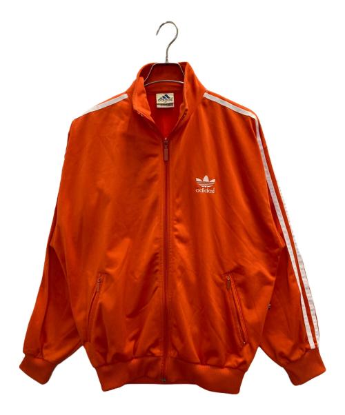 adidas（アディダス）adidas (アディダス) T/F high neck track jacket オレンジ サイズ:100の古着・服飾アイテム