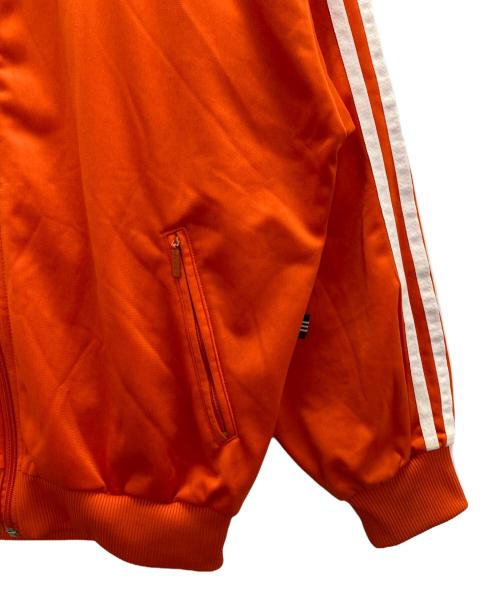 adidas（アディダス）adidas (アディダス) T/F high neck track jacket オレンジ サイズ:100の古着・服飾アイテム