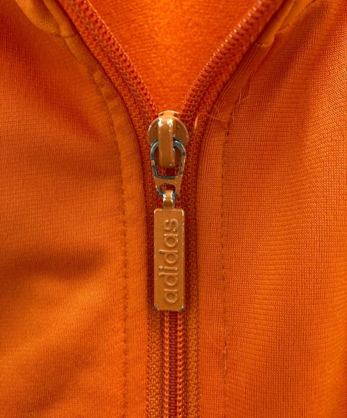 adidas（アディダス）adidas (アディダス) T/F high neck track jacket オレンジ サイズ:100の古着・服飾アイテム