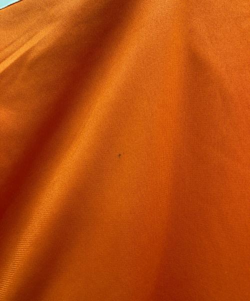 adidas（アディダス）adidas (アディダス) T/F high neck track jacket オレンジ サイズ:100の古着・服飾アイテム