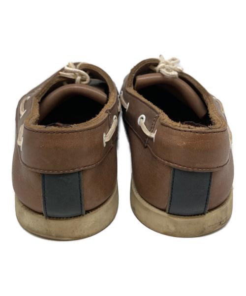 POLO RALPH LAUREN（ポロ・ラルフローレン）POLO RALPH LAUREN (ポロ・ラルフローレン) フリンジモカシンシューズ ブラウン サイズ:25.5㎝の古着・服飾アイテム