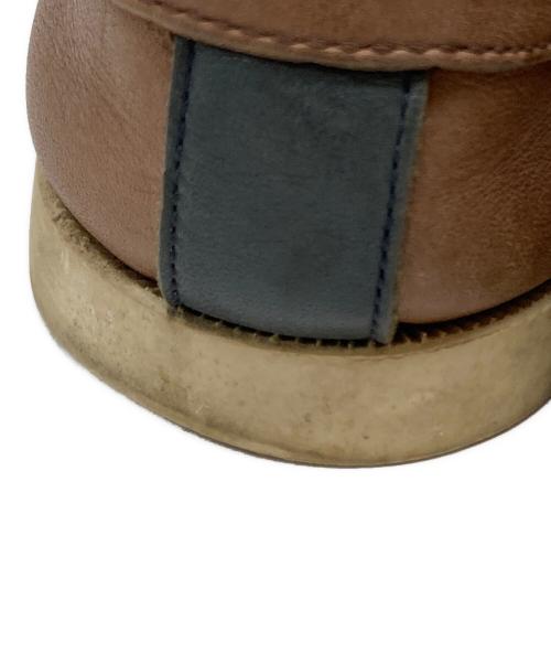 POLO RALPH LAUREN（ポロ・ラルフローレン）POLO RALPH LAUREN (ポロ・ラルフローレン) フリンジモカシンシューズ ブラウン サイズ:25.5㎝の古着・服飾アイテム