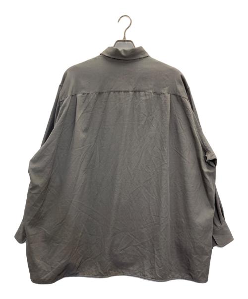 th products（ティーエイチプロダクツ）th products (ティーエイチプロダクツ) Oversized Shirt グレー サイズ:2の古着・服飾アイテム