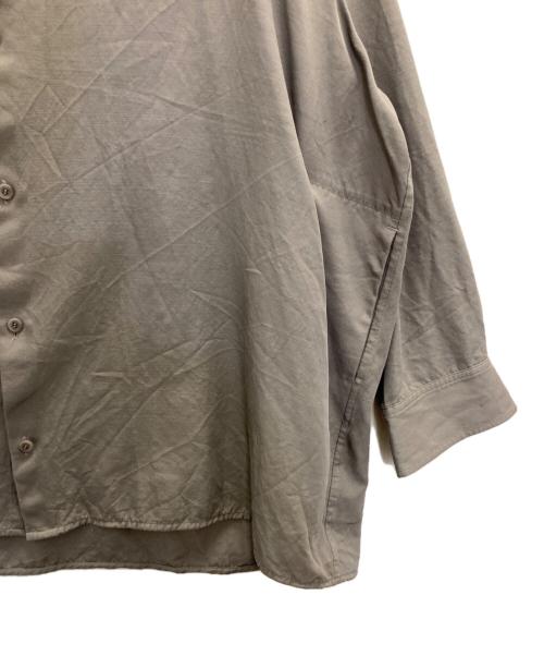 th products（ティーエイチプロダクツ）th products (ティーエイチプロダクツ) Oversized Shirt グレー サイズ:2の古着・服飾アイテム