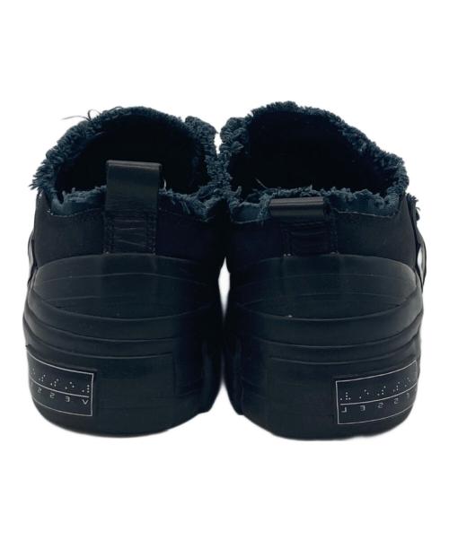 VESSEL（ベゼル）VESSEL (ベゼル) YOHJI YAMAMOTO (ヨウジヤマモト) pour homme ロウトップスニーカー ブラック サイズ:26cmの古着・服飾アイテム