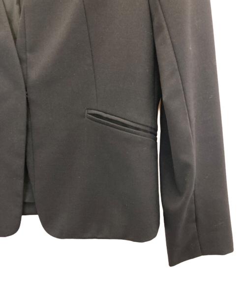 green label relaxing（グリーンレーベルリラクシング）green label relaxing (グリーンレーベルリラクシング) ノーラペル ジャケット ブラック サイズ:36の古着・服飾アイテム