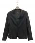 green label relaxing（グリーンレーベルリラクシング）の古着「ノーラペル ジャケット」｜ブラック