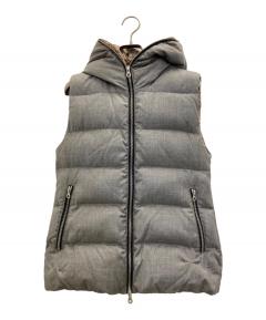 中古・古着通販】TATRAS (タトラス) インナーダウンベスト ネイビー