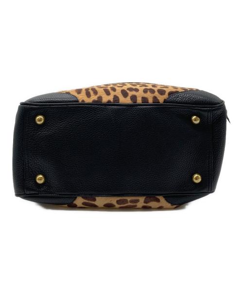 J&M DAVIDSON（ジェイ＆エム デヴィッドソン）J&M DAVIDSON (ジェイ＆エム デヴィッドソン) MIA レオパードバッグ ベージュの古着・服飾アイテム