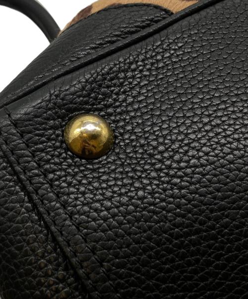 J&M DAVIDSON（ジェイ＆エム デヴィッドソン）J&M DAVIDSON (ジェイ＆エム デヴィッドソン) MIA レオパードバッグ ベージュの古着・服飾アイテム