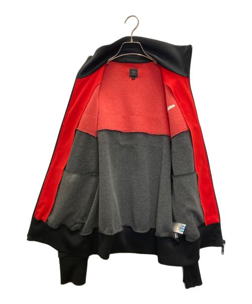 adidas（アディダス）adidas (アディダス) high neck track jacket レッド サイズ:Ⅼの古着・服飾アイテム