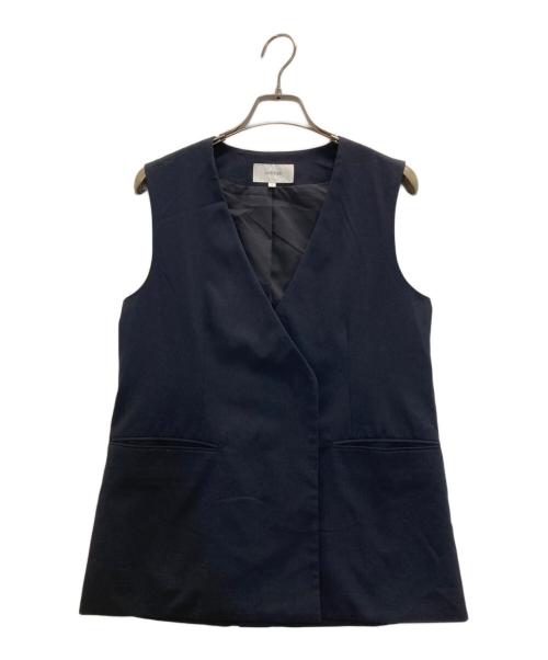 UNTITLED（アンタイトル）UNTITLED (アンタイトル) ダブルベスト ネイビー サイズ:1の古着・服飾アイテム
