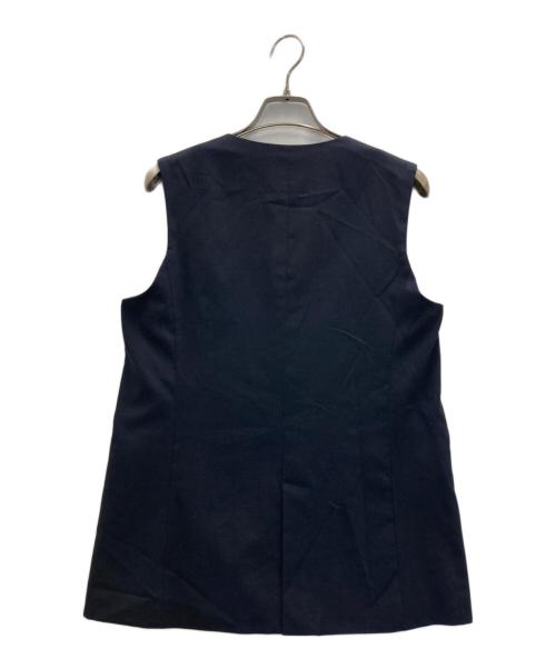 UNTITLED（アンタイトル）UNTITLED (アンタイトル) ダブルベスト ネイビー サイズ:1の古着・服飾アイテム