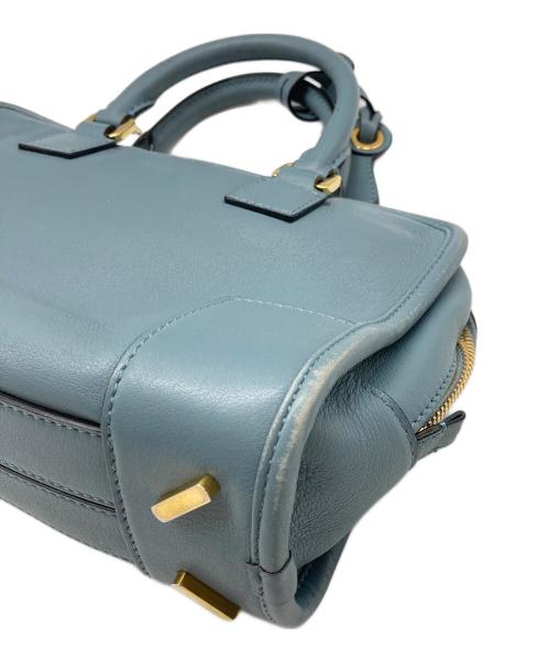 LOEWE（ロエベ）LOEWE (ロエベ) アマソナ23 バッグ スカイブルーの古着・服飾アイテム