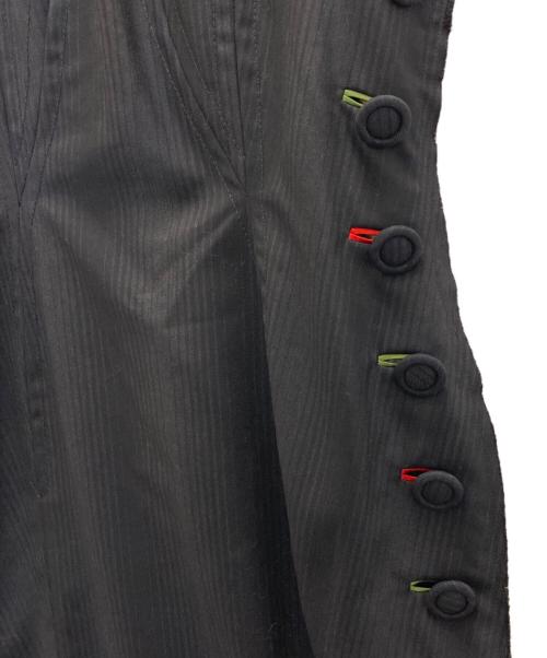 Paul Smith woman（ポールスミス ウーマン）Paul Smith woman (ポールスミス ウーマン) サイドボタンノースリーブワンピース ネイビー サイズ:40の古着・服飾アイテム