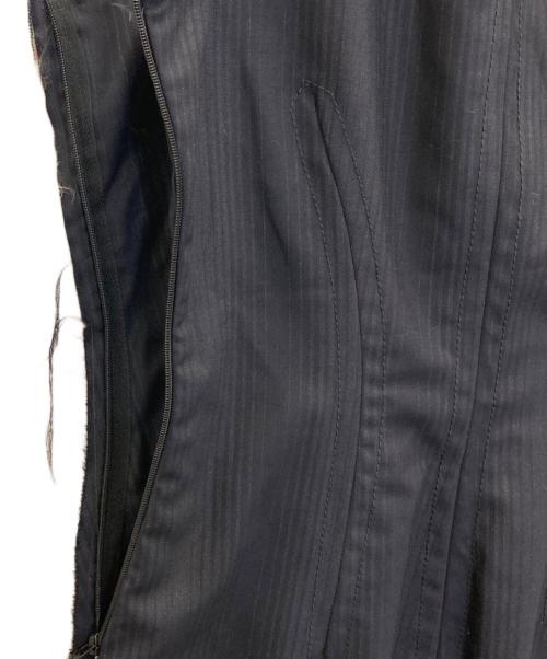 Paul Smith woman（ポールスミス ウーマン）Paul Smith woman (ポールスミス ウーマン) サイドボタンノースリーブワンピース ネイビー サイズ:40の古着・服飾アイテム