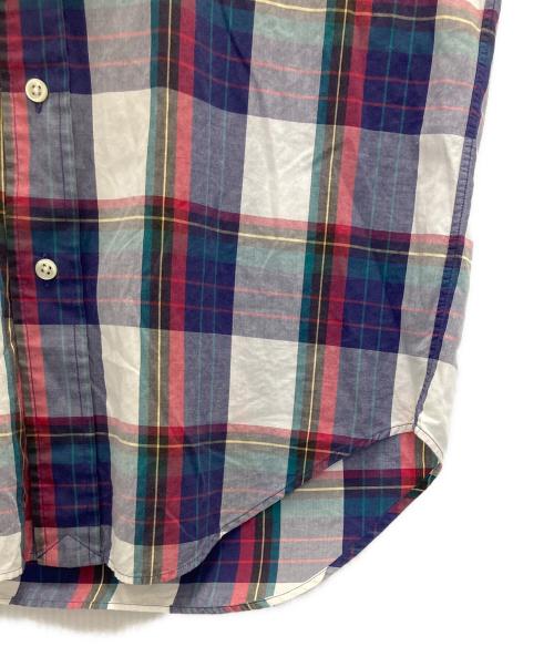 POLO RALPH LAUREN（ポロ・ラルフローレン）POLO RALPH LAUREN (ポロ・ラルフローレン) 90s B.D. S/S BLAKE CHECK SHIRTS ネイビー サイズ:SIZE Sの古着・服飾アイテム