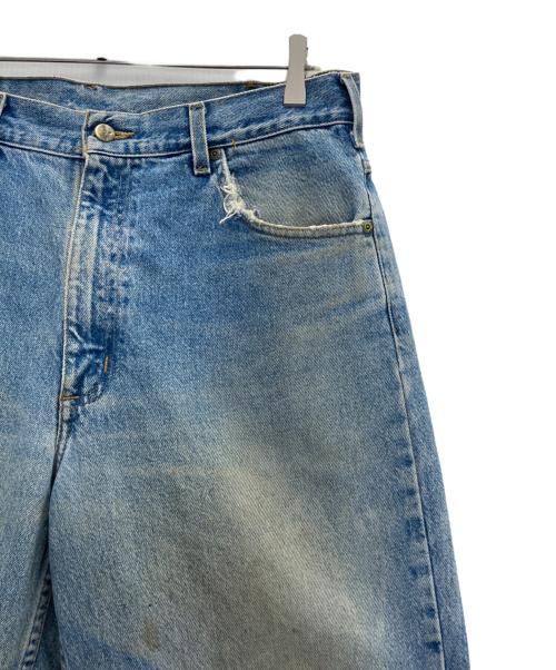 CarHartt（カーハート）CarHartt (カーハート) ダメージデニムパンツ インディゴ サイズ:サイズ表記無しの古着・服飾アイテム