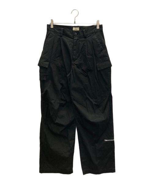 Toironier（トワロニエ）Toironier (トワロニエ) カーゴパンツ ブラック サイズ:FREEの古着・服飾アイテム