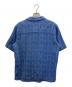 WAX LONDON (ワックスロンドン) S/S オープンカラーシャツ ブルー サイズ:SIZE  S：4500円