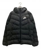 NIKEナイキ）の古着「ダウンジャケット」｜ブラック