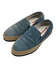 PRADA SPORTS（プラダスポーツ）の古着「エスパドリーユ」｜ブルー