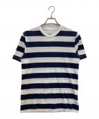 Maison Margielaメゾンマルジェラ）の古着「Pack T-shirts border」｜ネイビー