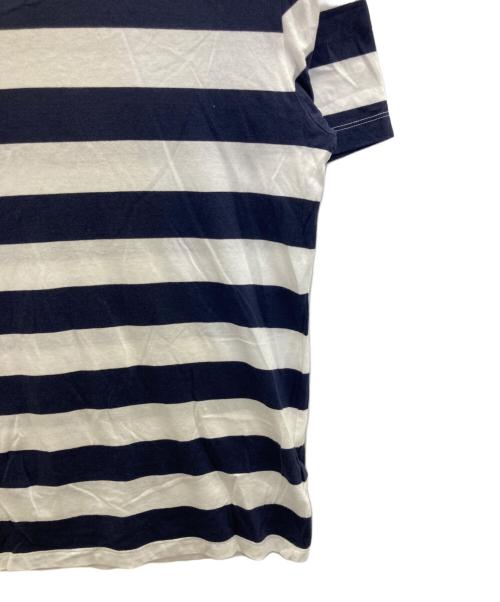 Maison Margiela（メゾンマルジェラ）Maison Margiela (メゾンマルジェラ) Pack T-shirts border ネイビー サイズ:XSの古着・服飾アイテム