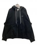 NIKEナイキ）の古着「Solo Swoosh Men's Full-Zip Hoodie」｜ブラック