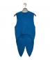 ISSEY MIYAKE (イッセイミヤケ) プリーツベスト ブルー サイズ:Ⅼ：13000円