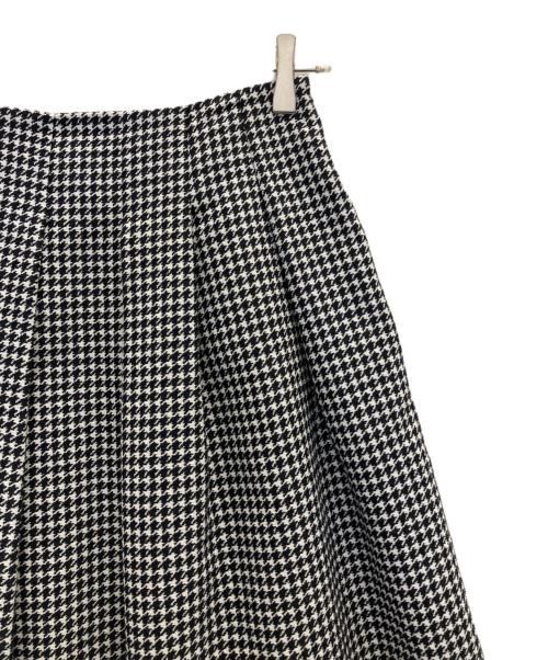 M'S GRACY（エムズグレイシー）M'S GRACY (エムズグレイシー) 千鳥柄スカート ブラック サイズ:38の古着・服飾アイテム