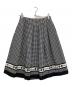 M'S GRACY (エムズグレイシー) 千鳥柄スカート ブラック サイズ:38：5000円