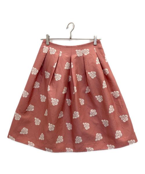 M'S GRACY（エムズグレイシー）M'S GRACY (エムズグレイシー) 花柄スカート ピンク サイズ:38の古着・服飾アイテム