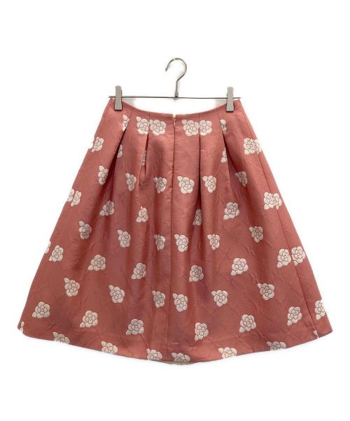 M'S GRACY（エムズグレイシー）M'S GRACY (エムズグレイシー) 花柄スカート ピンク サイズ:38の古着・服飾アイテム