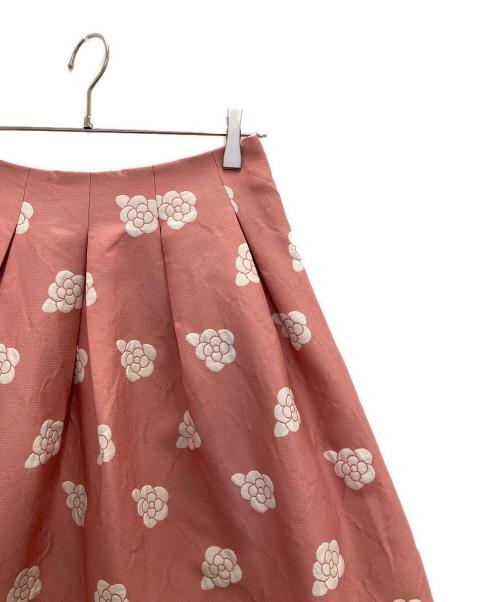 M'S GRACY（エムズグレイシー）M'S GRACY (エムズグレイシー) 花柄スカート ピンク サイズ:38の古着・服飾アイテム