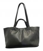 ear PAPILLONNERイアパピヨネ）の古着「2ハンドルトートバッグSサイズ」｜ブラック