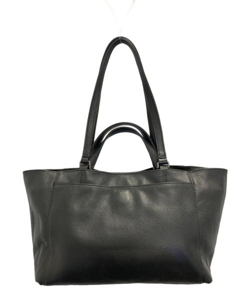 ear PAPILLONNER（イアパピヨネ）ear PAPILLONNER (イアパピヨネ) 2ハンドルトートバッグSサイズ ブラックの古着・服飾アイテム