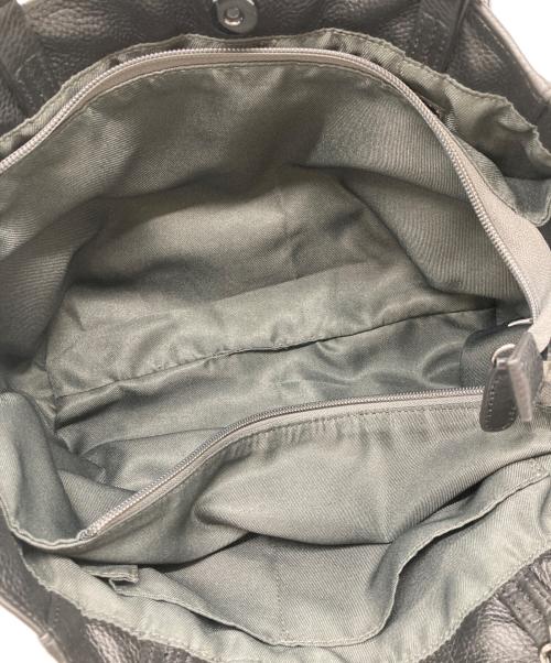 ear PAPILLONNER（イアパピヨネ）ear PAPILLONNER (イアパピヨネ) 2ハンドルトートバッグSサイズ ブラックの古着・服飾アイテム