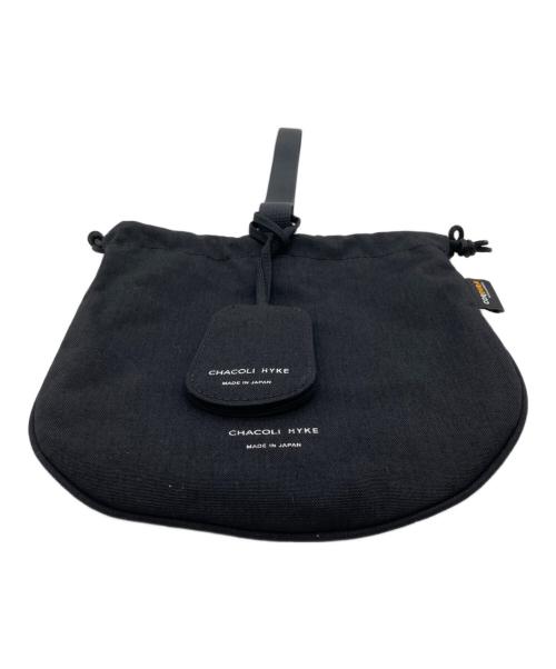 HYKE（ハイク）HYKE (ハイク) CHACOLI (チャコリ) CORDURAR POUCH ブラック 未使用品の古着・服飾アイテム