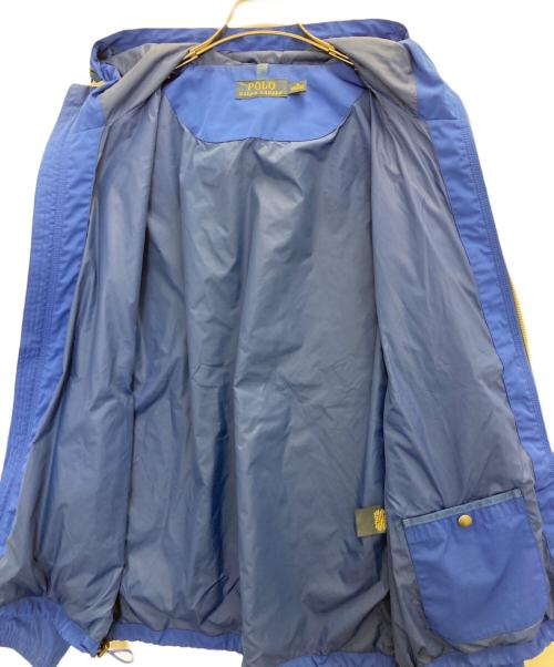 POLO RALPH LAUREN（ポロ・ラルフローレン）POLO RALPH LAUREN (ポロ・ラルフローレン) ナイロンジャケット ブルー サイズ:Mの古着・服飾アイテム