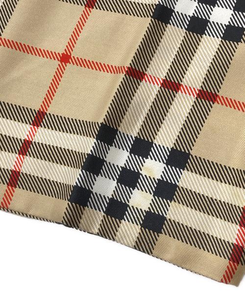 BURBERRY LONDON（バーバリーロンドン）BURBERRY LONDON (バーバリーロンドン) ノバチェックシルクストール ベージュの古着・服飾アイテム