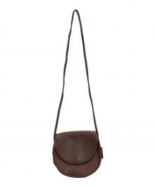 COACH（コーチ）の古着「クラブタンレザーショルダーバッグ」｜ブラウン