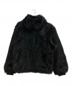 NIKE×AMBUSHナイキ×アンブッシュ）の古着「Reversible Faux Fur Coat Jacket」｜ブラック