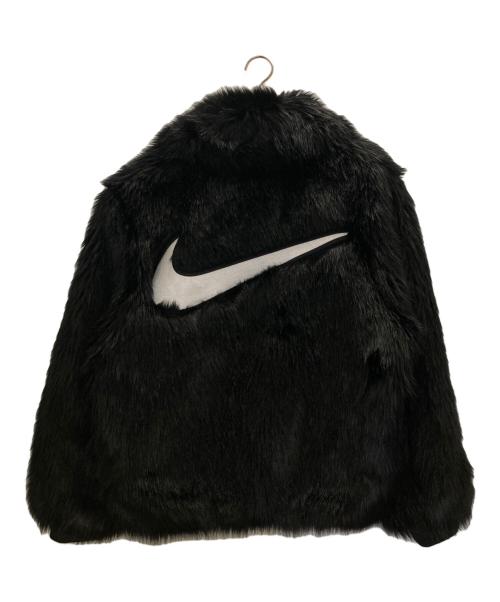 NIKE（ナイキ）NIKE (ナイキ) AMBUSH (アンブッシュ) Reversible Faux Fur Coat Jacket ブラック サイズ:Sの古着・服飾アイテム