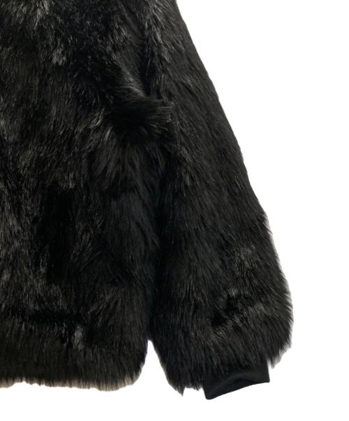 NIKE（ナイキ）NIKE (ナイキ) AMBUSH (アンブッシュ) Reversible Faux Fur Coat Jacket ブラック サイズ:Sの古着・服飾アイテム