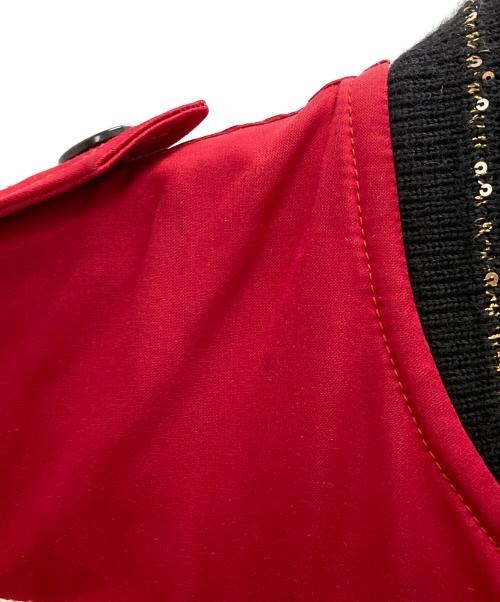 Saint Laurent Paris（サンローランパリ）Saint Laurent Paris (サンローランパリ) RED Officer Bomber Jacket レッド サイズ:42の古着・服飾アイテム