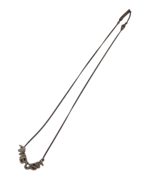 AMBUSH（アンブッシュ）AMBUSH (アンブッシュ) フォントロゴネックレス シルバーの古着・服飾アイテム