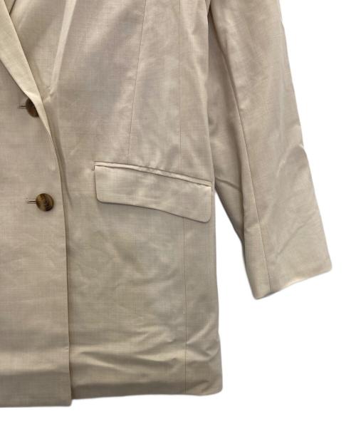 IENA（イエナ）IENA (イエナ) ダブルブレストライトビッグジャケット ベージュ サイズ:表記なしの古着・服飾アイテム
