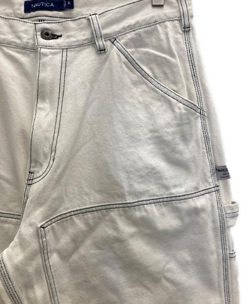 NAUTICA（ノーティカ）NAUTICA (ノーティカ) FREAK'S STORE (フリークストア) ペインターパンツ ホワイト サイズ:XLの古着・服飾アイテム